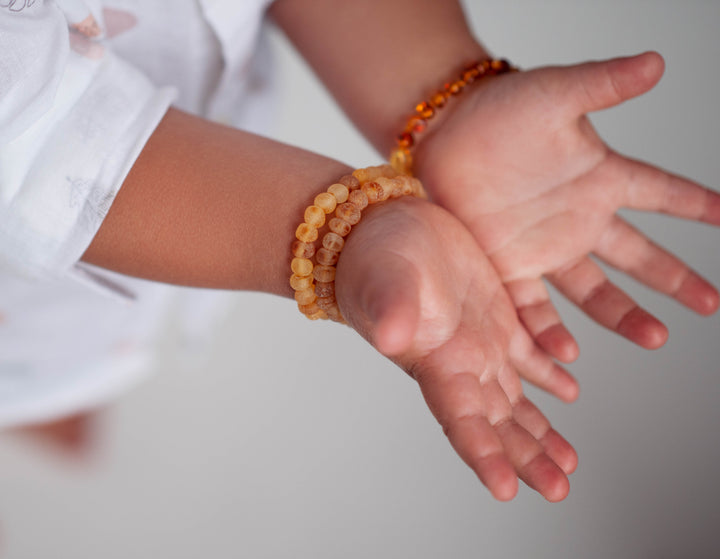 Baby's Honey Baltic amber teething bracelets