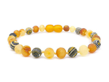 Pulsera de ámbar para adultos para el alivio del dolor