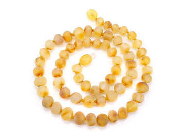 RAW HONEY ADULT BALTIC AMBER NECKLACE