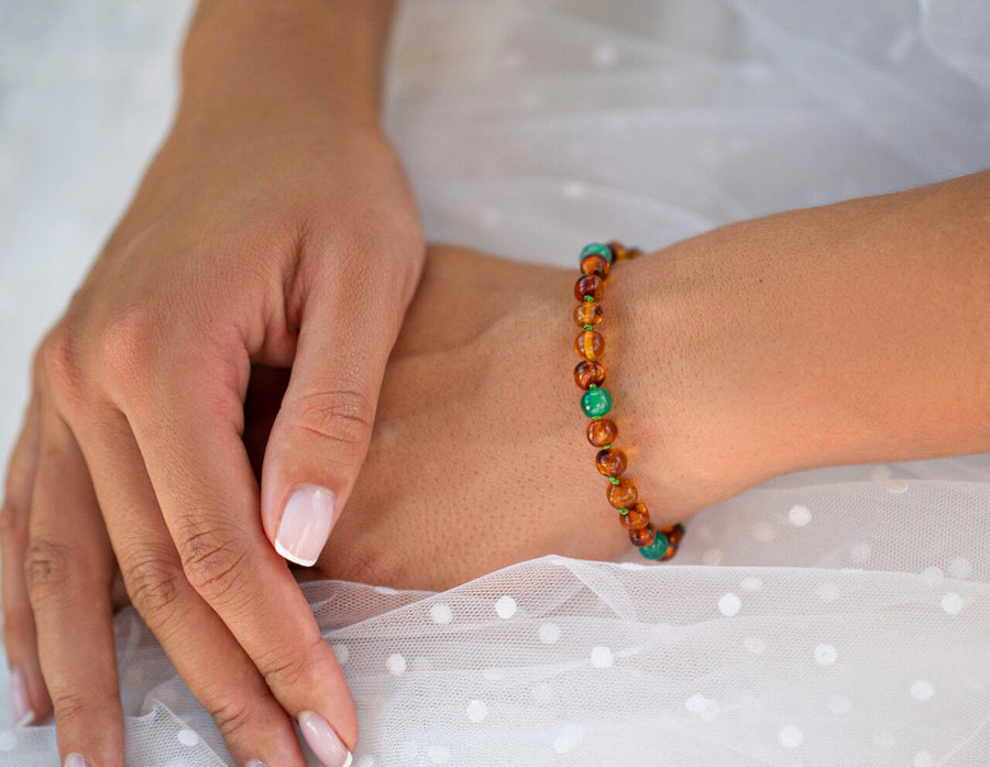 Pulsera de ámbar para adultos en España