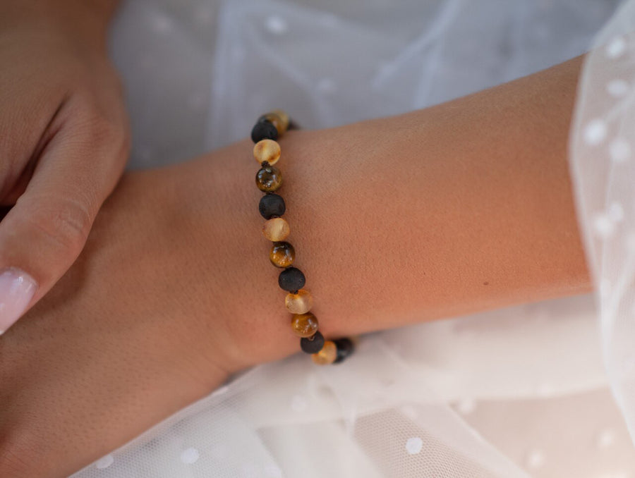 Pulsera de ámbar para mujer