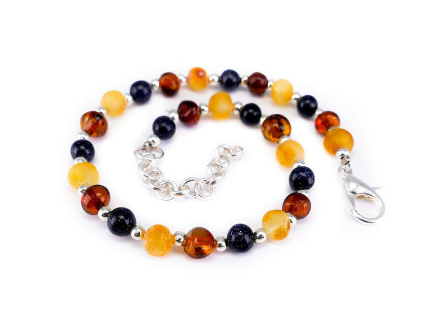 Pulsera de ámbar báltico curativo para mujer