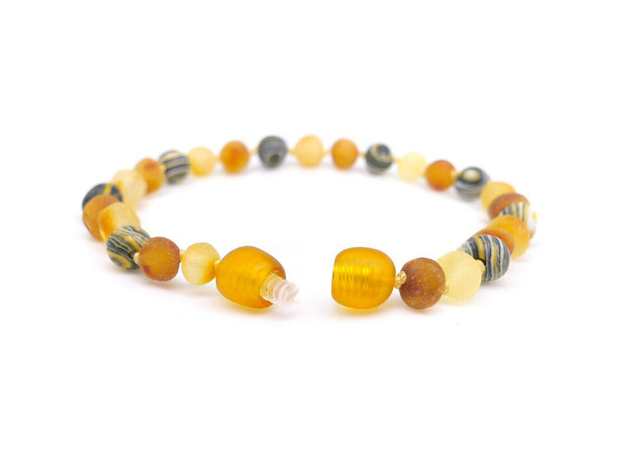 Pulsera de ámbar de máxima potencia curativa