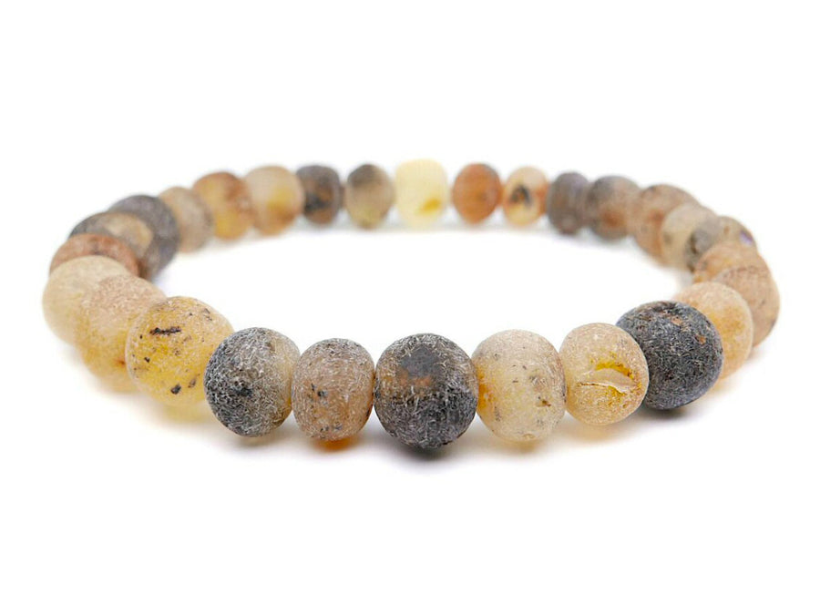 Pulsera de Ámbar Crudo para Adultos