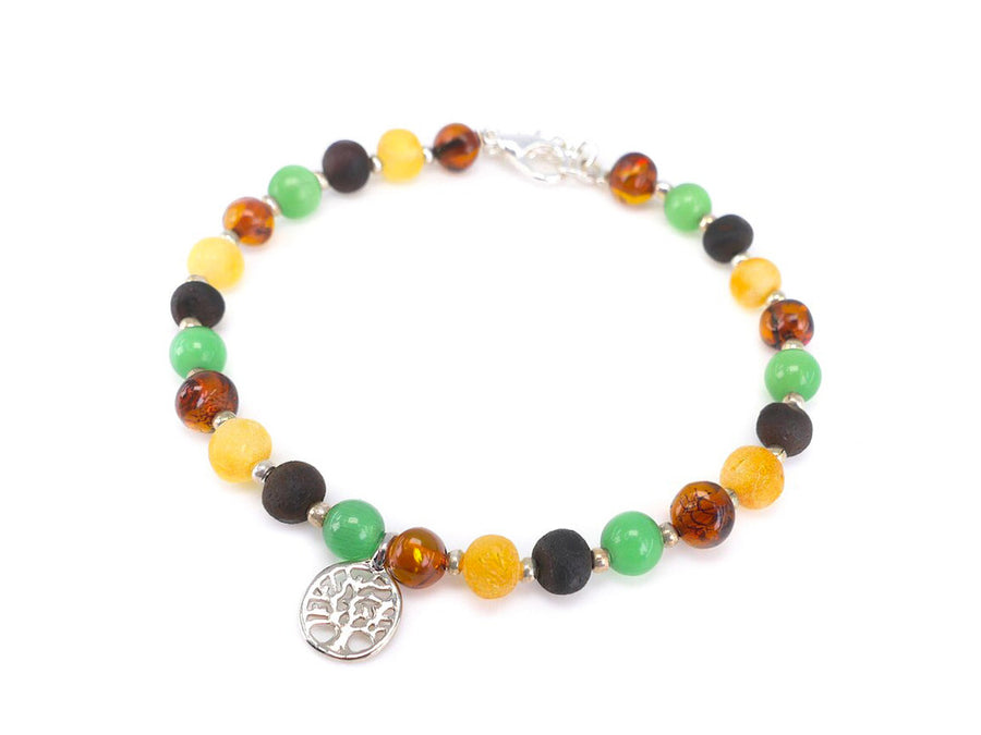 Pulsera curativa de ámbar báltico