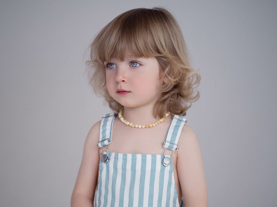 Collar de ámbar para cólicos y reflujo
