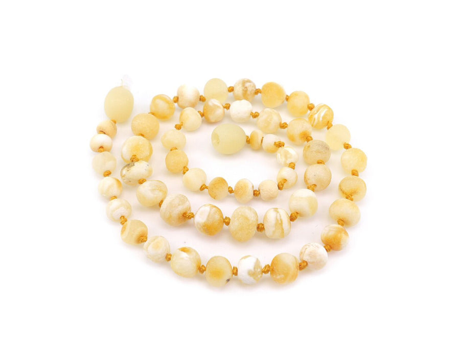 Collar de dentición de ámbar genuino en España
