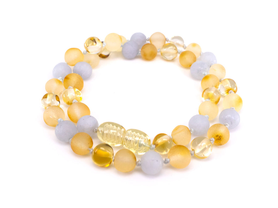 Collar de dentición de ámbar para bebé